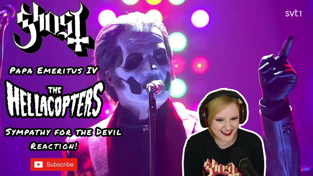 GHOST / PAPA EMERITUS IV AND THE HELLACOPTERS - Sympathy for The Devil 