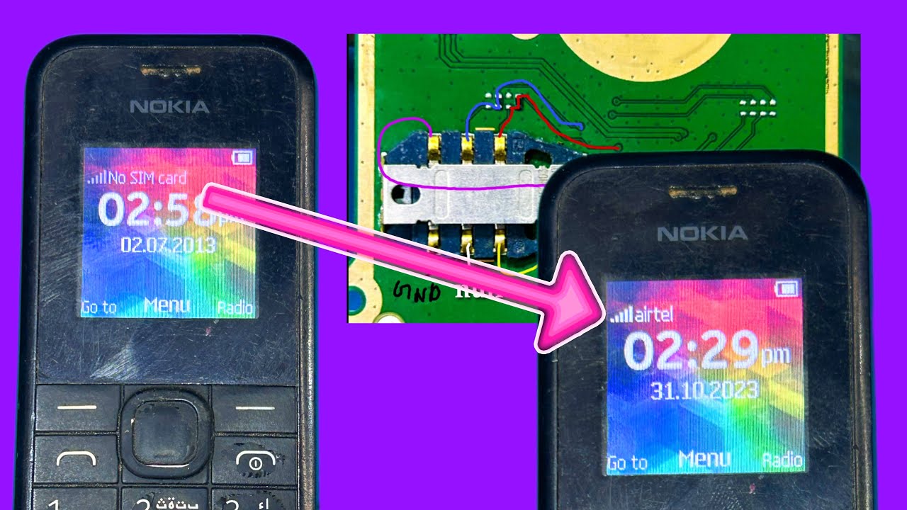 Nokia rm 1134 no sim card solution / Nokia rm 1134 sim ways / Nokia rm 1134 sim not working