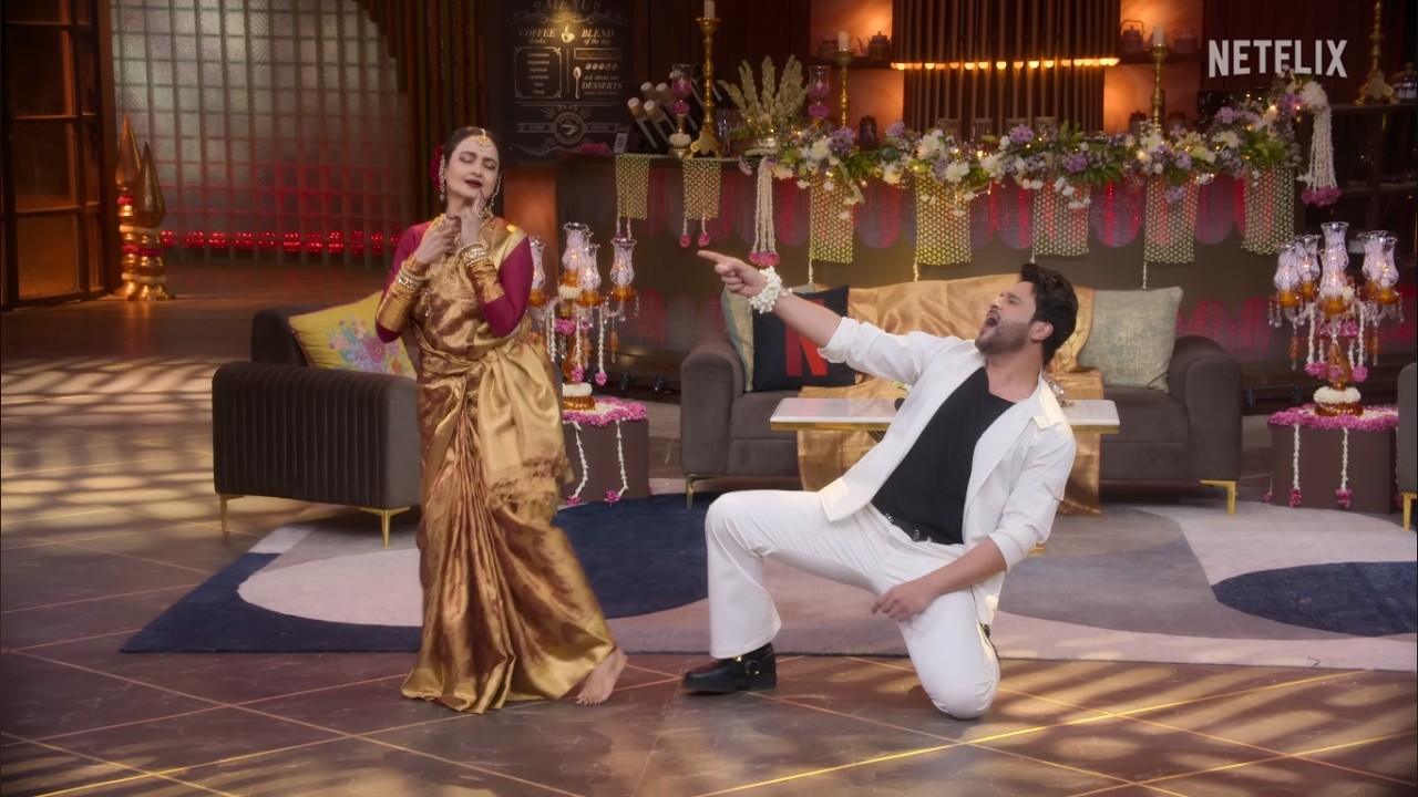 REKHA JI DANCE IN KAPIL SHARMA SHOW // NETFLIX