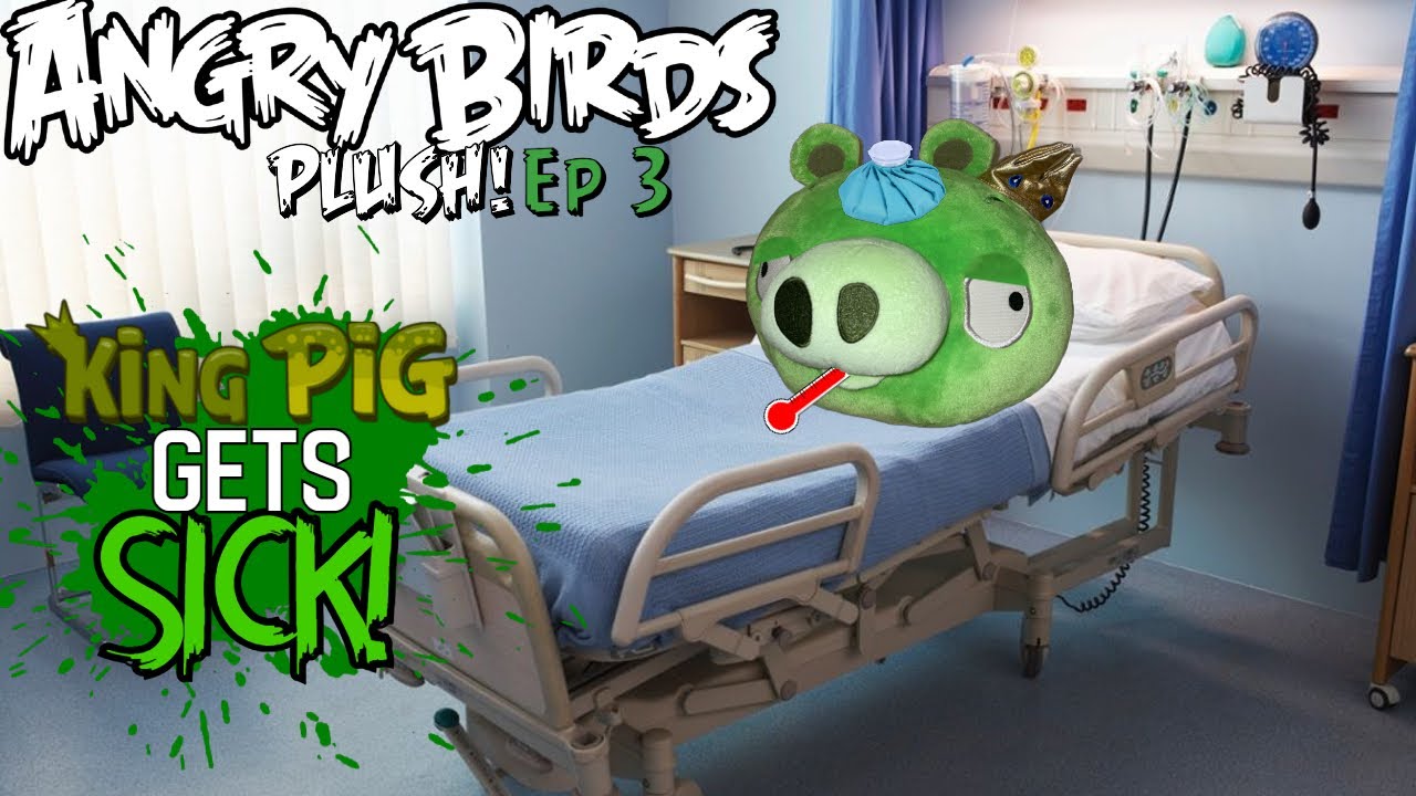 Angry Birds Plush Episode 3 | King Pig gets SICK!