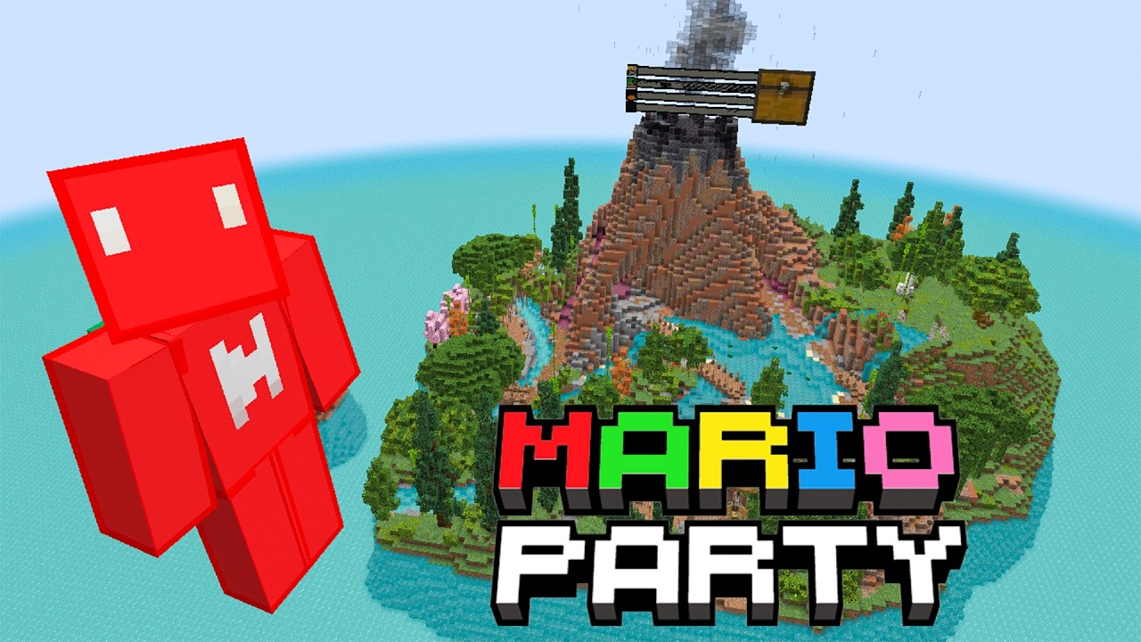 minecraft but it's mario party