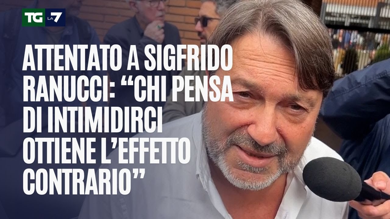 Attentato a Sigfrido Ranucci: &ldquo;Chi pensa di intimidirci ottiene l&rsquo;effetto contrario&rdquo;