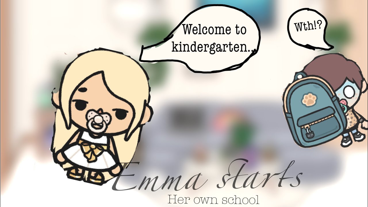 Emma starts her own kindergarten school!? (pt.1) #tocaboca 