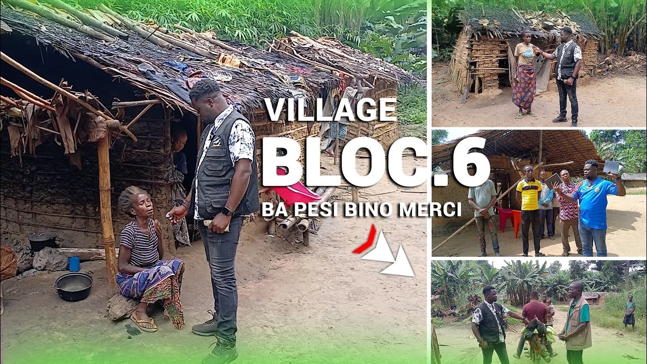 RETOUR AU VILLAGE : POPULATION YA VILLAGE BLOC 6 BA SEPELI BAZUI LISUNGI 