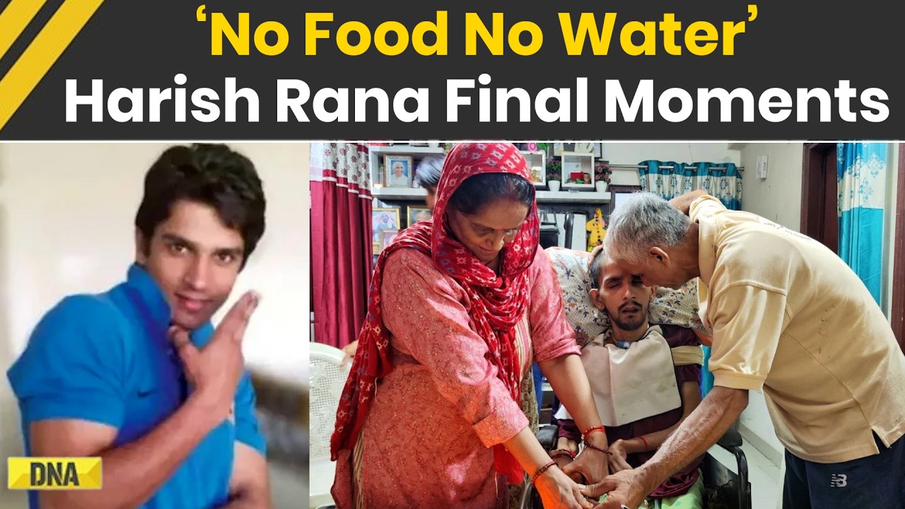 Harish Rana News: Family Bids Tearful Goodbye To Harish Rana At AIIMS Delhi