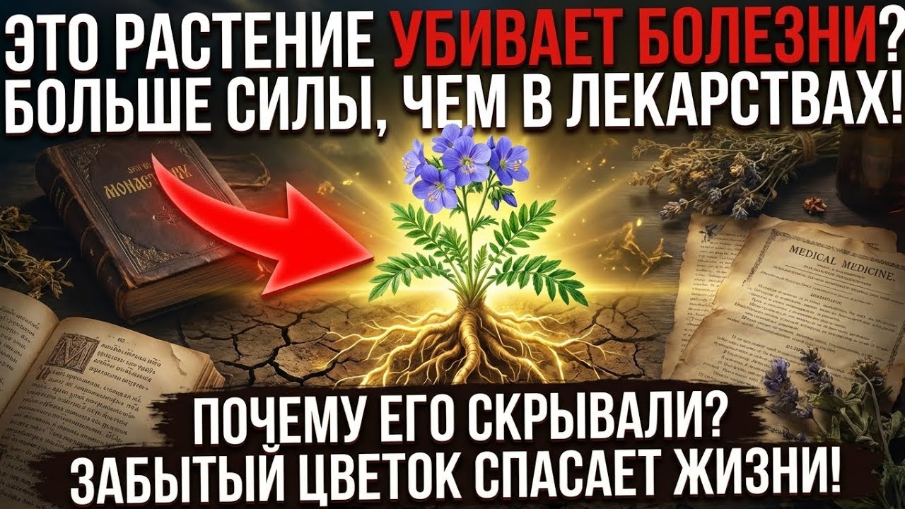 Цветок, которого боятся аптеки : Почему он исчез с полок, но остался в монастырских садах?