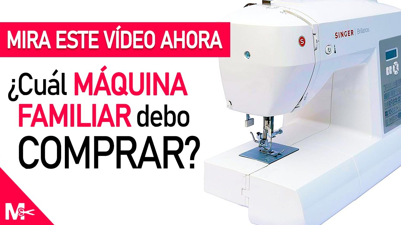 ► Las 5 MEJORES Máquinas de Coser FAMILIARES para Principiantes y Expertos 🧵