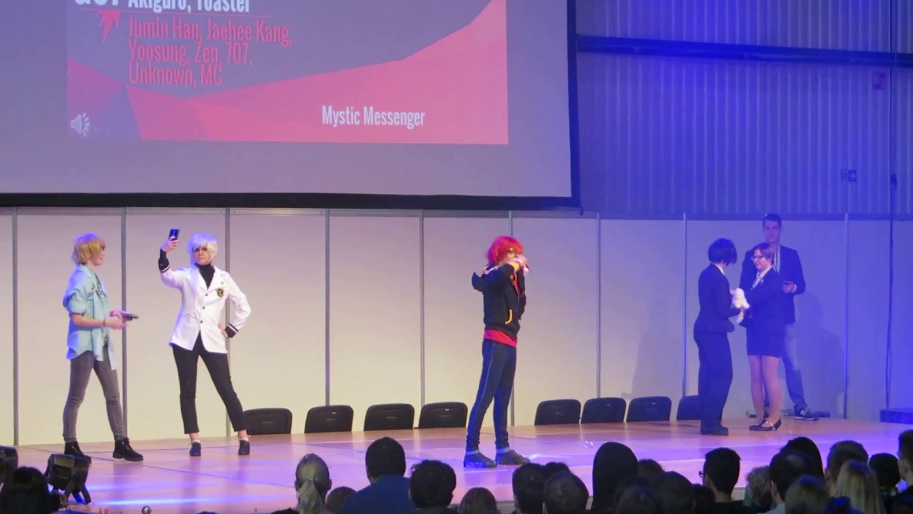 GameOn 2016 - Tanuki, John, Leo Frei, Yuki, Tamashi, Akiguro, Toaster - Mystic Messenger