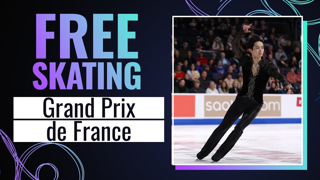 Men Free Skating | Grand Prix de France 2024 | #GPFigure