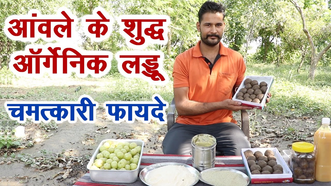 ऑर्गेनिक आंवले से देसी खांड में शुद्ध लड्डू तैयार करता है यह किसान || Technical Farming ||