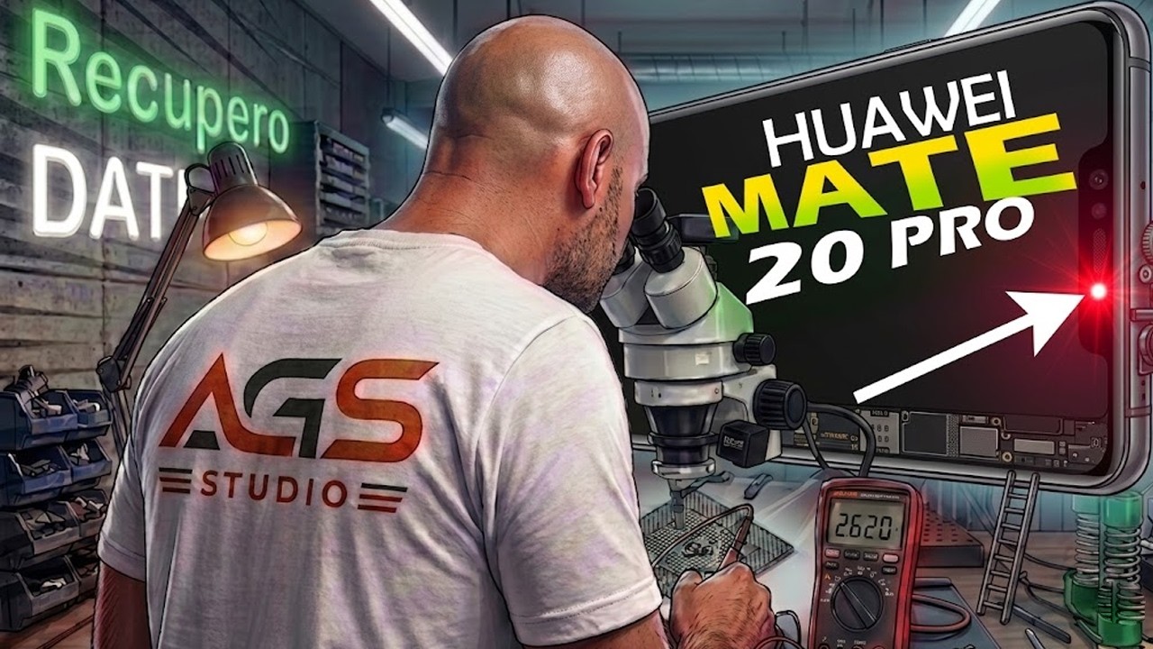 HUAWEI MATE 20 PRO NON SI ACCENDE , RECUPERO DATI CPU RAM EMMC  SWAP