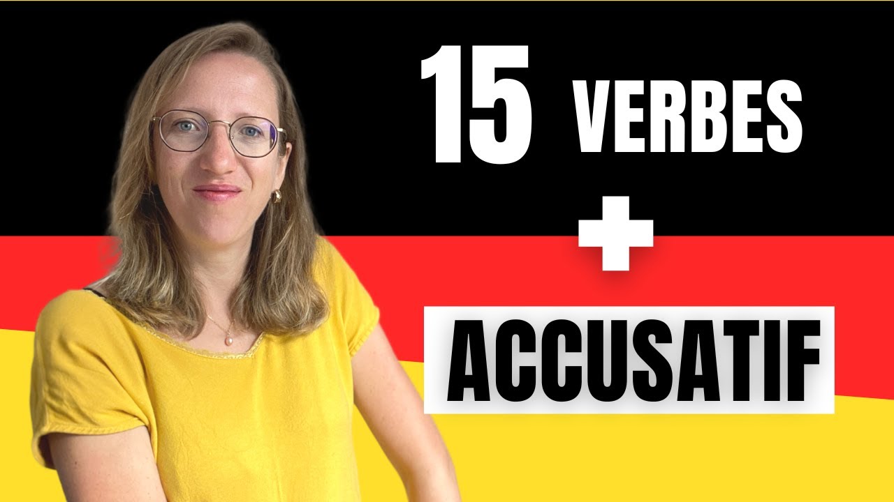 🇩🇪  15 verbes suivis de l’accusatif : la grammaire allemande simplement expliquée