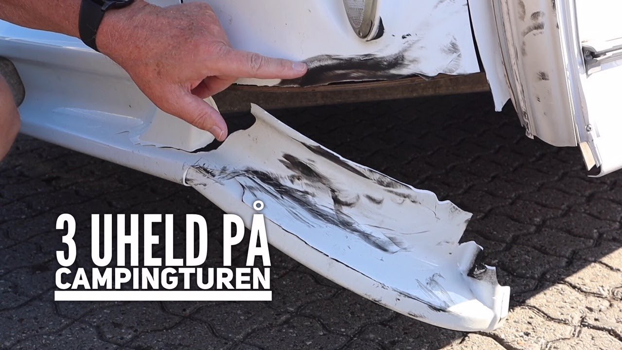 3 uheld på campingturen!