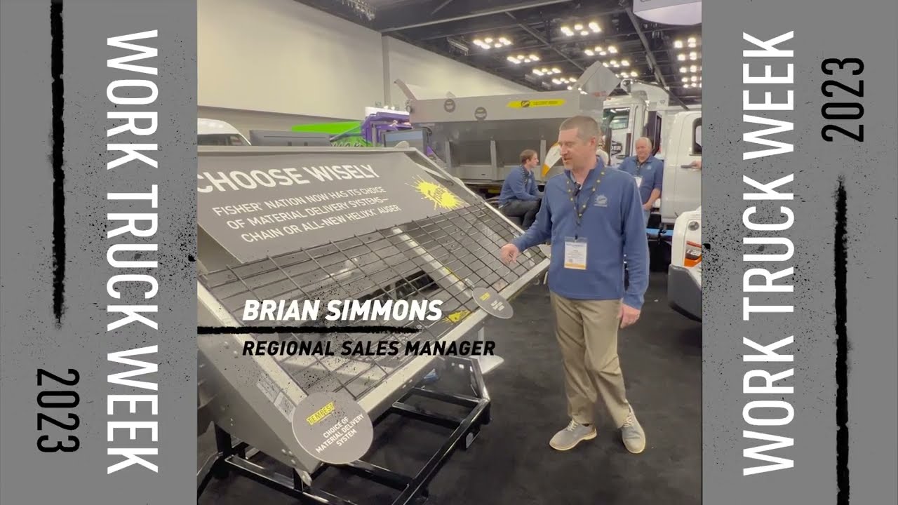 FISHER® TEMPEST™ Stainless Steel Hopper Spreader - Key Features at Work Truck Week 2023