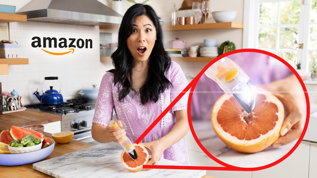 Testing Fruit-Cutting GADGETS from AMAZON!