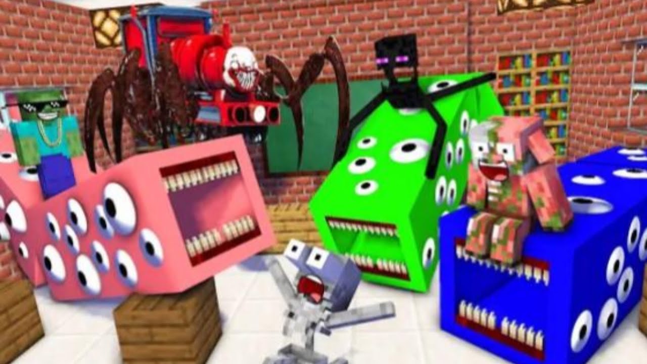 Scary Monster Attack in Minecraft 😱 | Funny Horror Animation 😂 (Must Watch!)