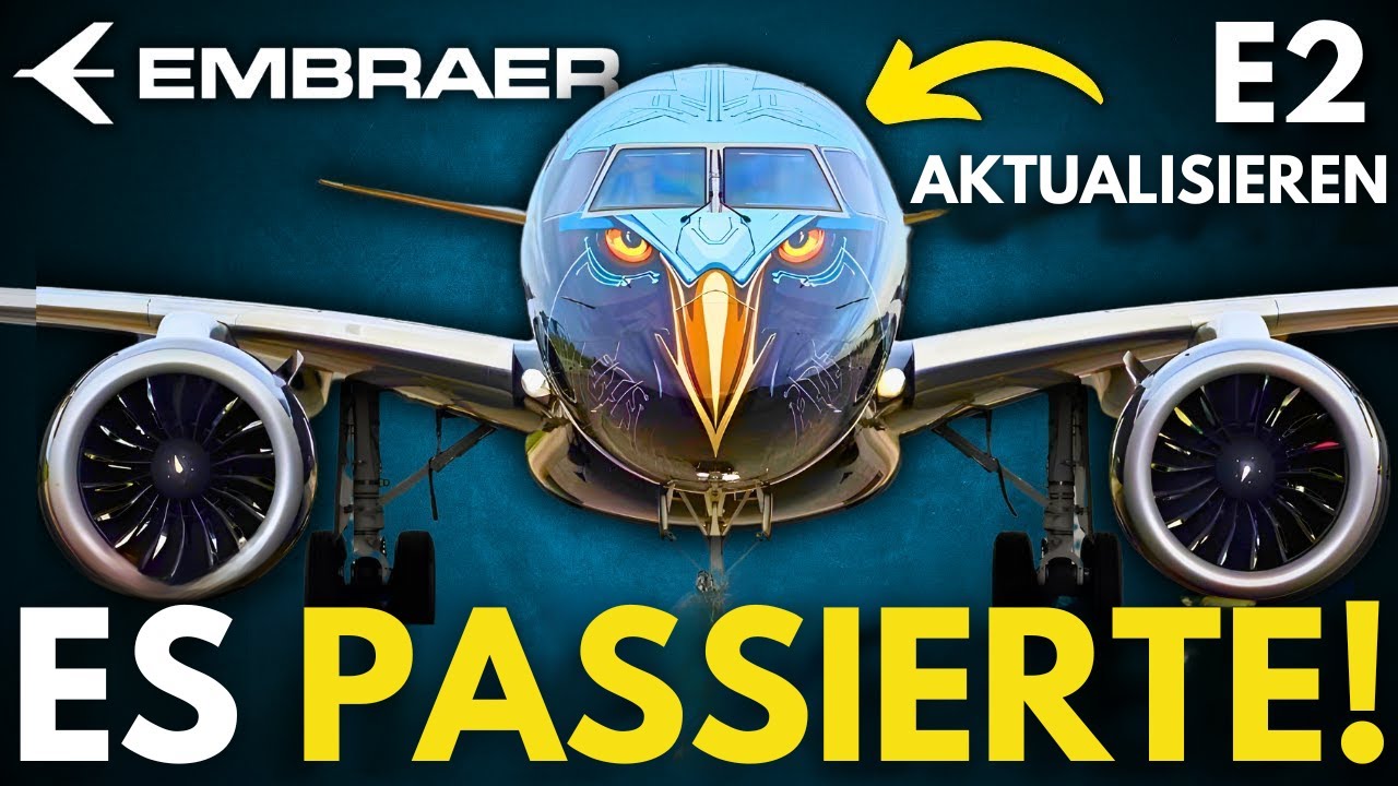 Der NEUE Embraer E2 Wird die Gesamte Luftfahrtindustrie ZERST&Ouml;REN!