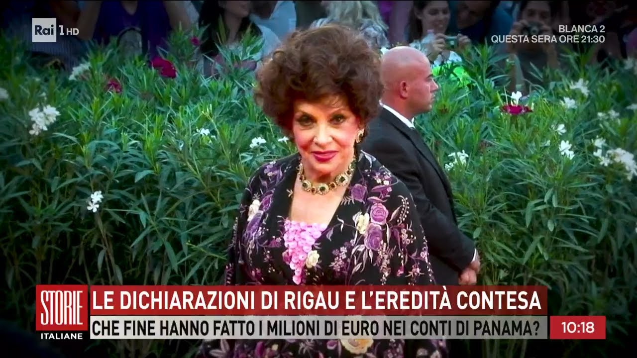 Cosa rimane del patrimonio di Gina Lollobrigida  - Storie Italiane 12/10/2023