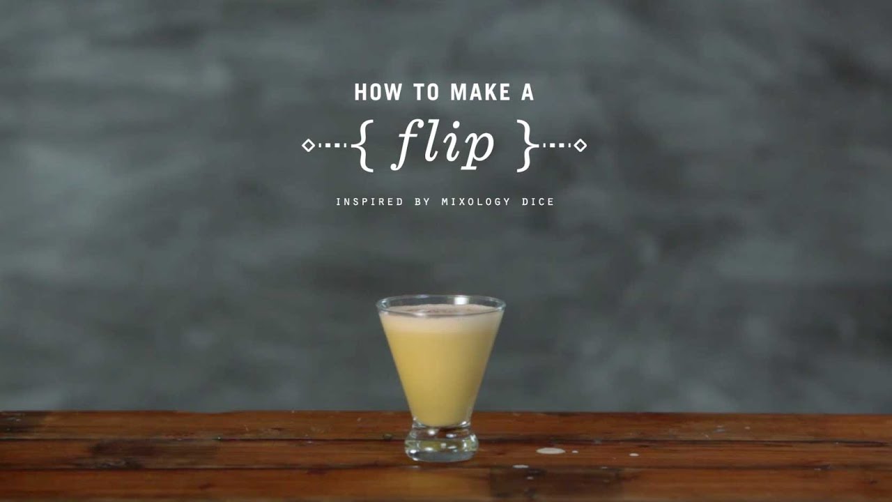 How to Make a Flip Cocktail with Mixology Dice