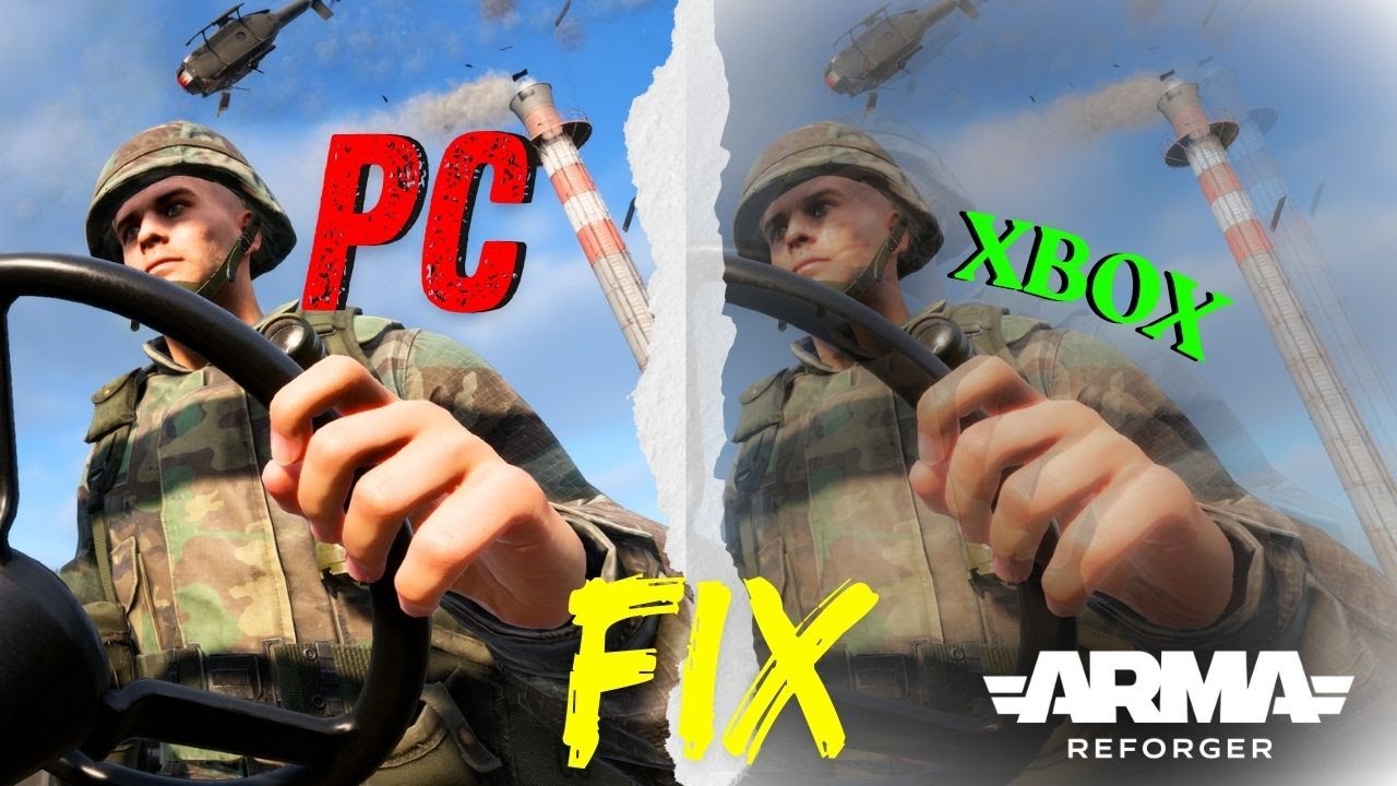 ARMA Reforger | Сравнение графики ПК и XBOX / ИСПРАВЛЕНИЕ