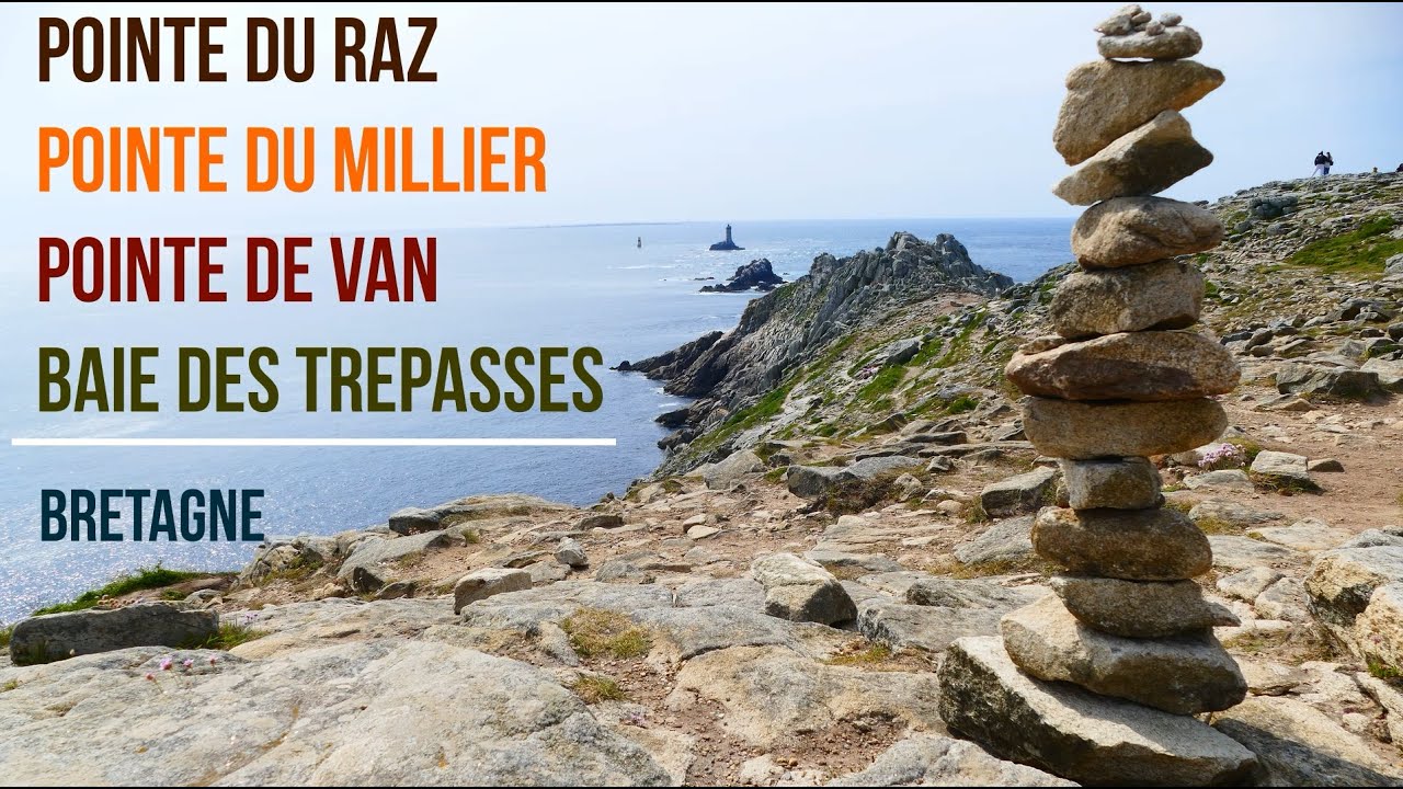 POINTE DU RAZ - pointe du millier - pointe du van - baie des tr&eacute;pass&eacute;s