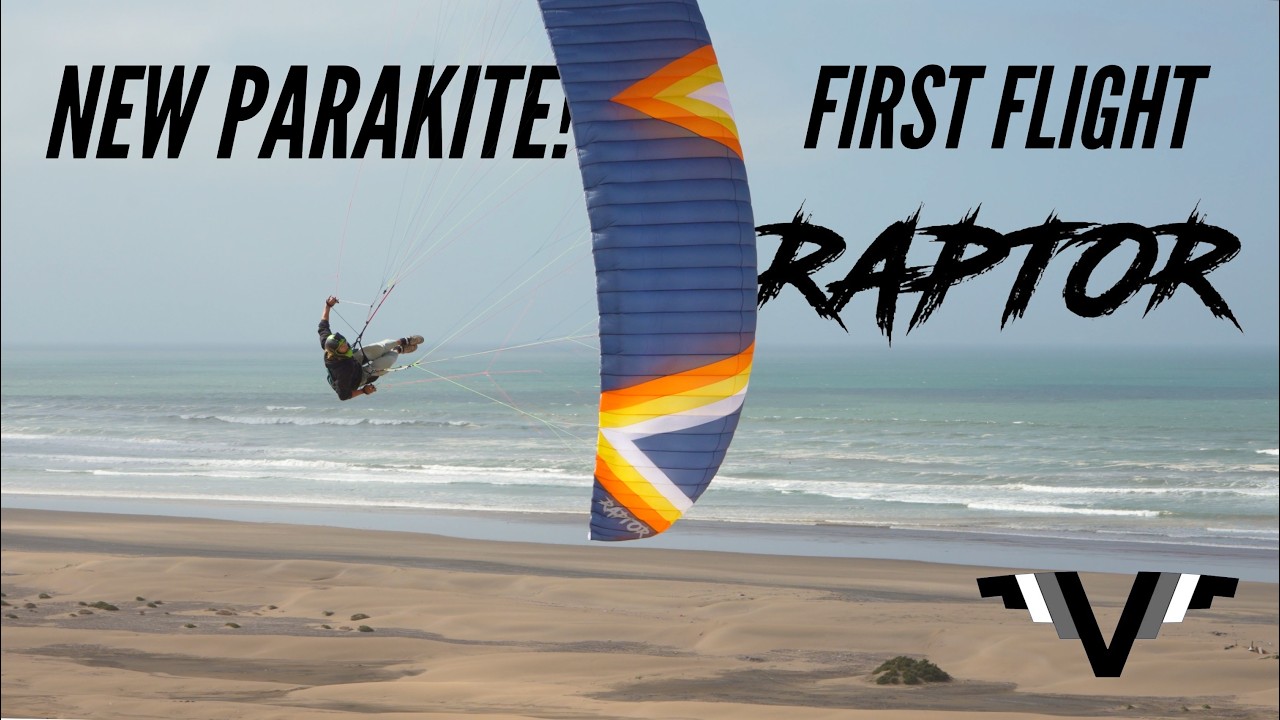NEW PARAKITE | First FLIGHT | Vril-Wings Raptor