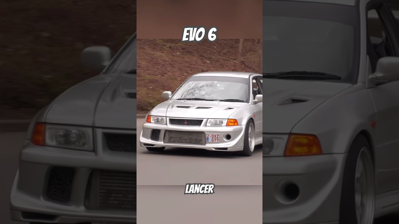 Mitsubishi Lancer Evolution EVO 6 Rally-Bred Marvel 🔥 