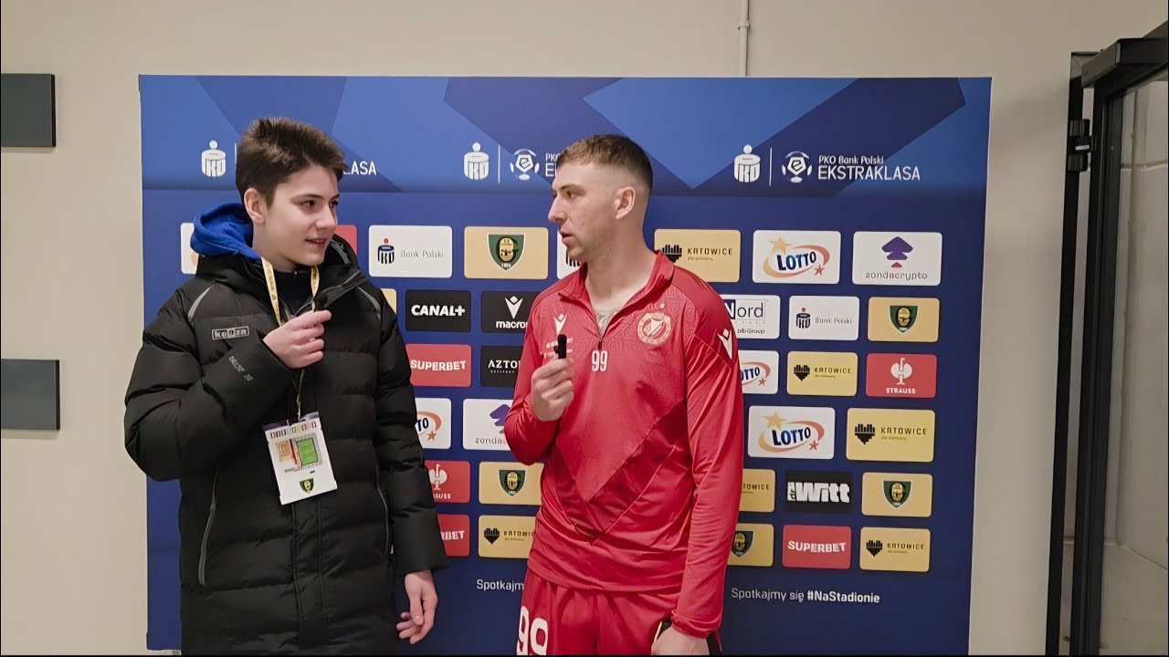 Sebastian Bergier - wywiad po meczu GKS Katowice - Widzew Ł&oacute;dź. 8.02.2026 r.