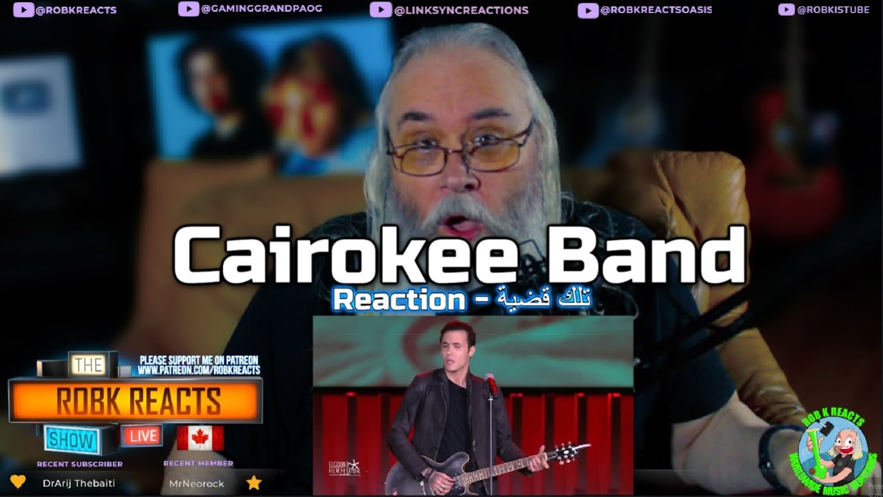 Cairokee Band  Reaction - تلك قضية (El-Gouna Film Festival 2023 - First Time Hearing - Requested