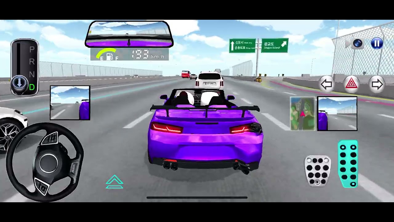 Crazy Mercedes CRUSH Drive 😂| Highway 3D Driving Class Gameplay Android iOS🥹