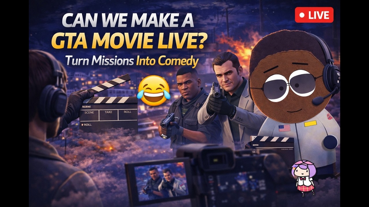 MAKING MOVIES IN GTA ONLINE 2 | Turning Missions Into Comedy | LIVE CREATION