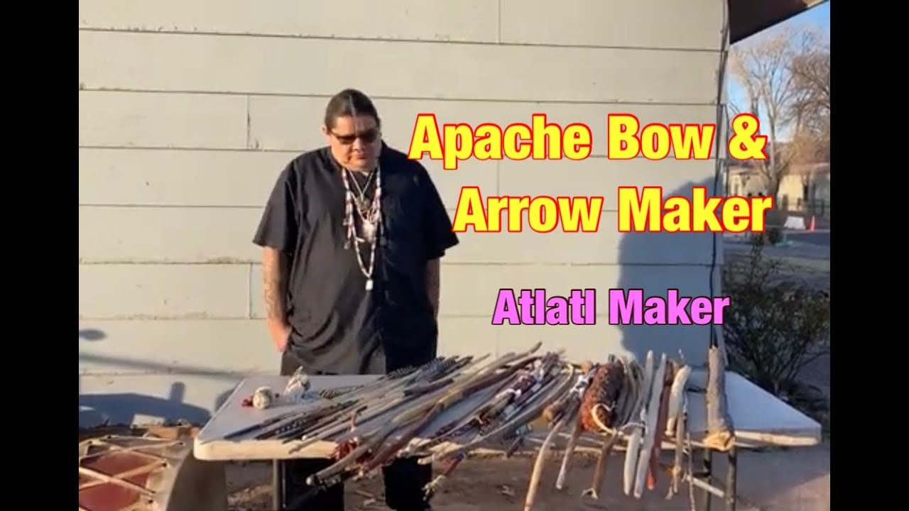 Interviewing a Native American bow & arrow maker on the Apache reservation #nativeamerican #bowyer