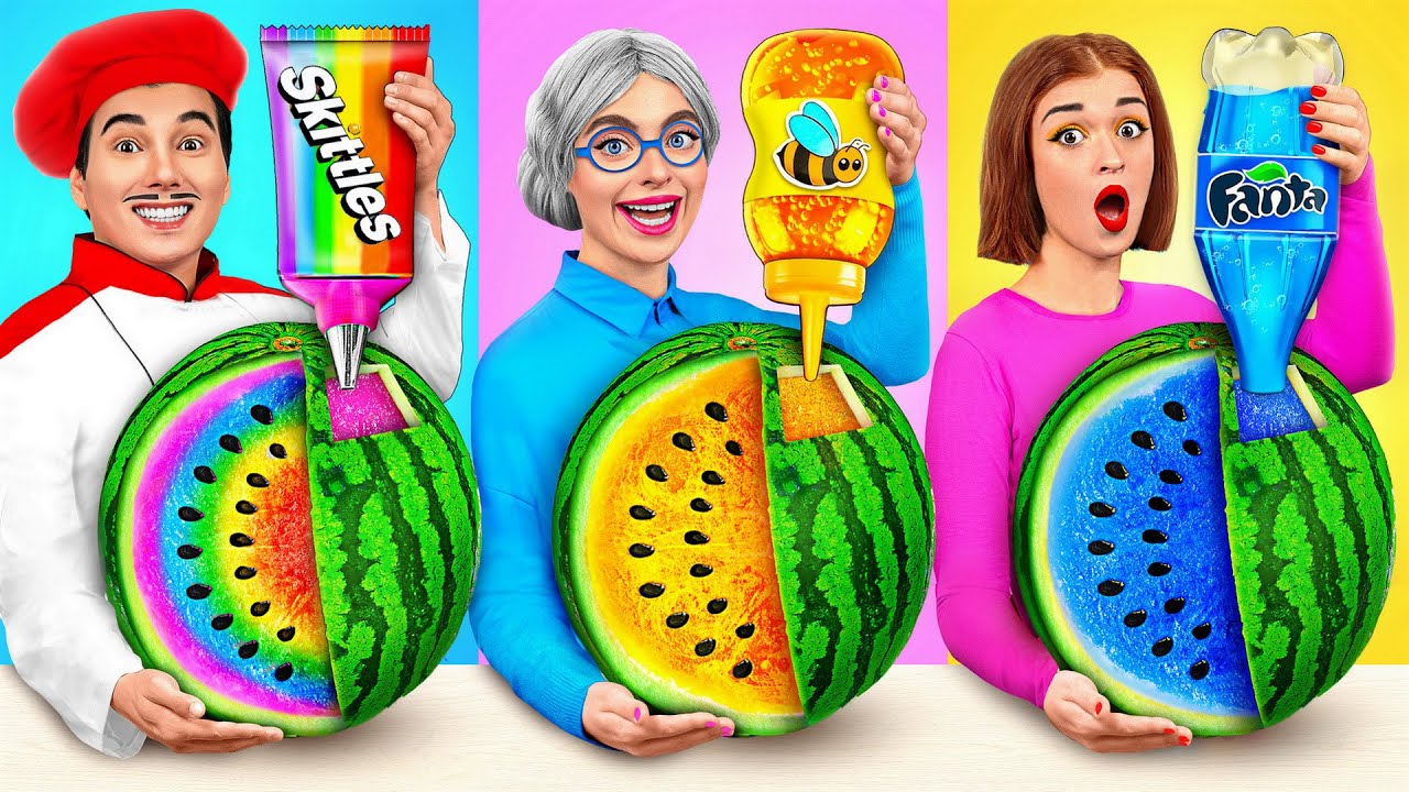 Кулинарный Челлендж: Я против Бабушки | Безумная Кулинарная Битва от Mega DO Challenge