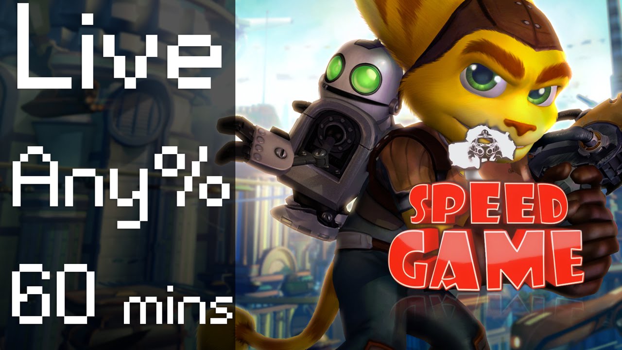 Speed Game: Live Any% Ratchet & Clank en moins de 1 heure !