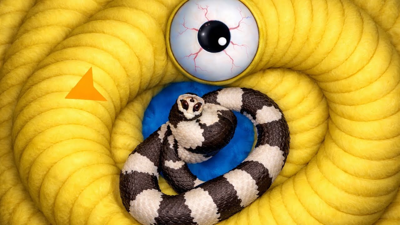 🐍 WORMS ZONE.IO Hungry snake in top gameplay 69 worms zone best gameplay!#wormszone #wormszoneio 