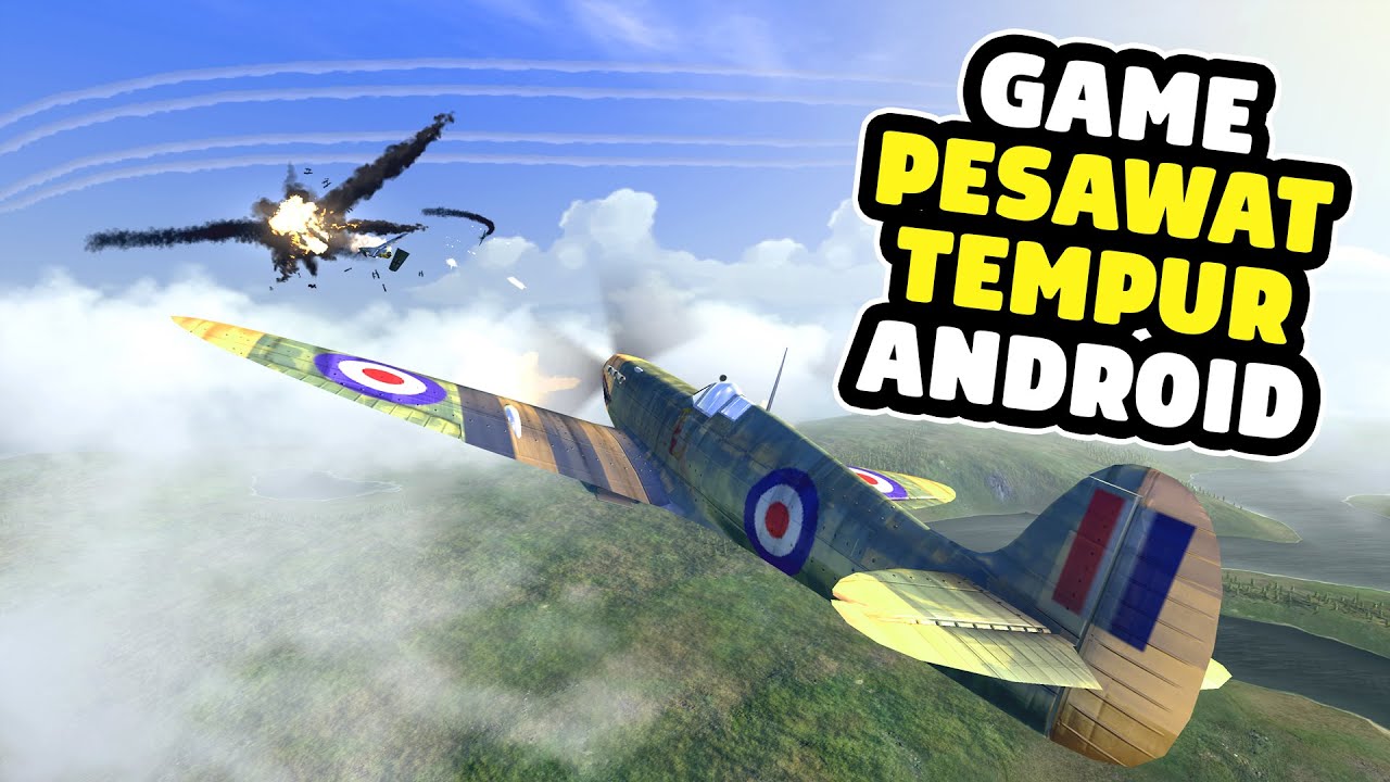 7 Game Pesawat Tempur Terbaik Android 2023 | Grafik HD
