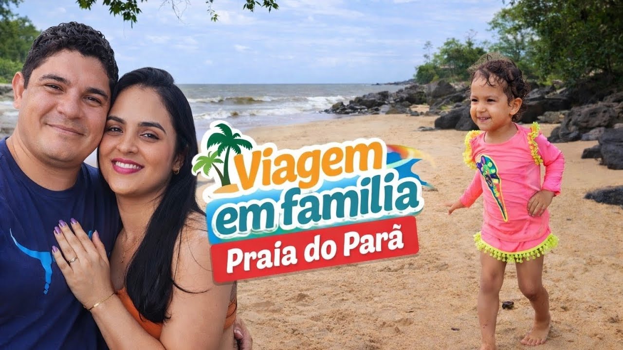 Praia do Pará de água doce, teve até queda.