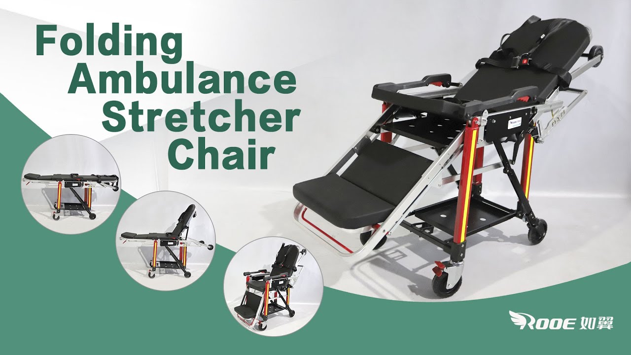 Ambulance Stretcher Chair | 5 Position Ambulance Stretcher Chair | Patient Ambulance Stretcher