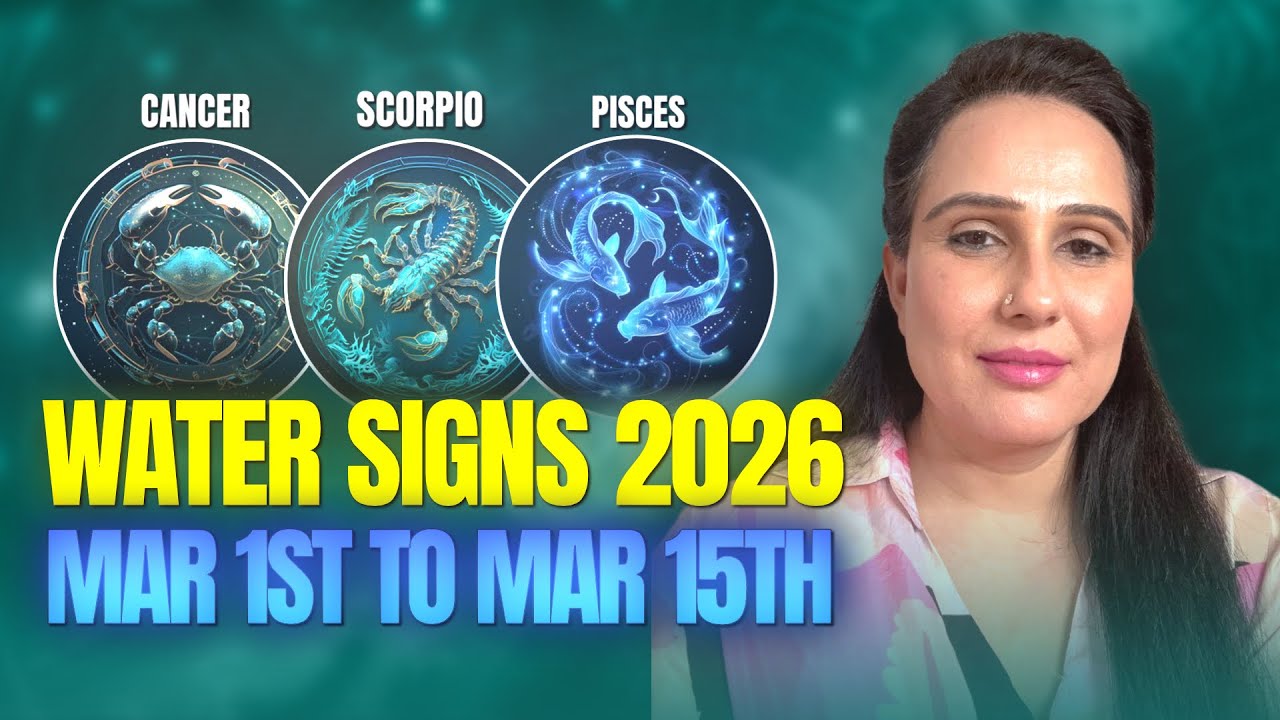 Water Signs - A random encounter with an old friend turns out beneficial!