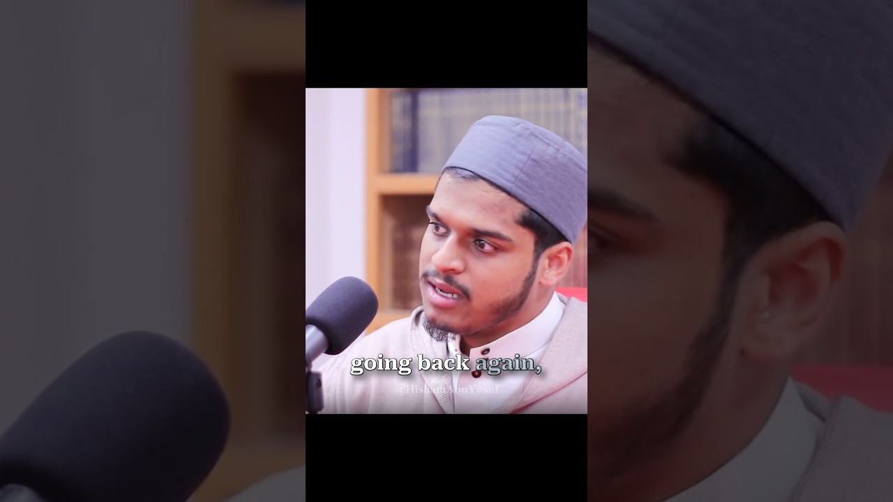 Doing The Same Sin Over And Over Again After Repenting. 🔁 | #hishamabuyusuf #islam #repentance
