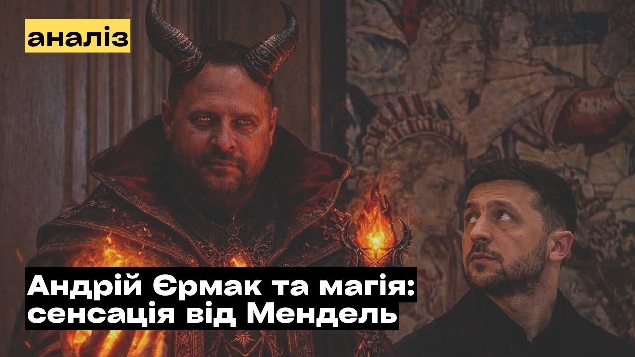 Андрій Єрмак, чорна магія, плівки Міндіча та файли Епштейна у виконанні кварталу Зеленського 