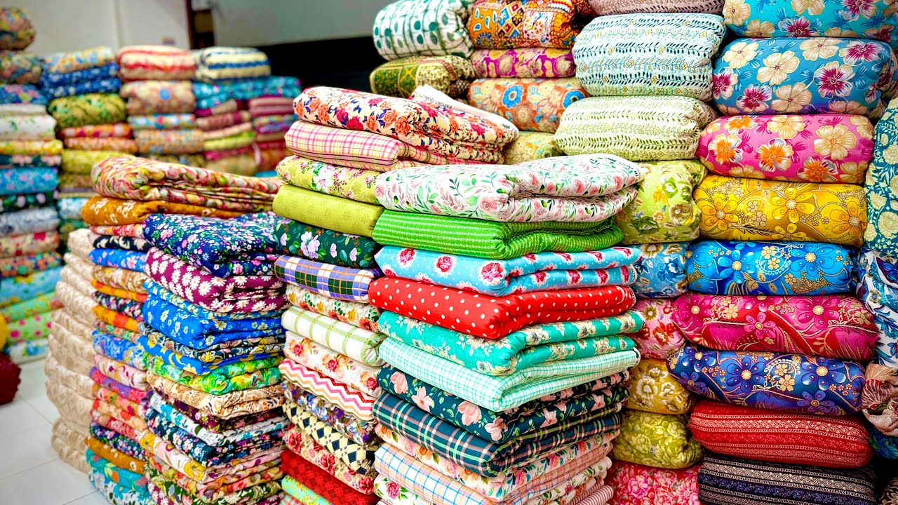 Fabric manufacturer surat 😍 यूनीक प्रिंट के बादशाह , मात्र-65₹ से शुरू , कॉटन थान