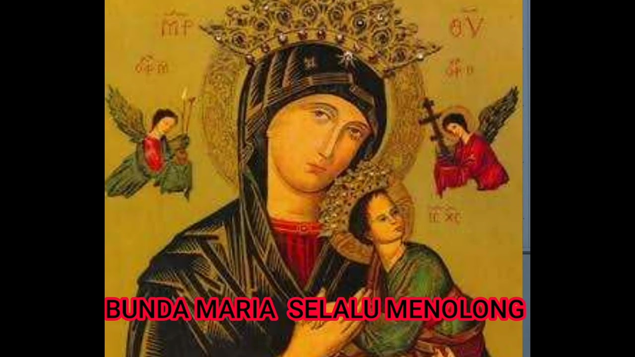 LAGU ROHANI: BUNDA MARIA SELALU MENOLONG By.Victor Hutabarat