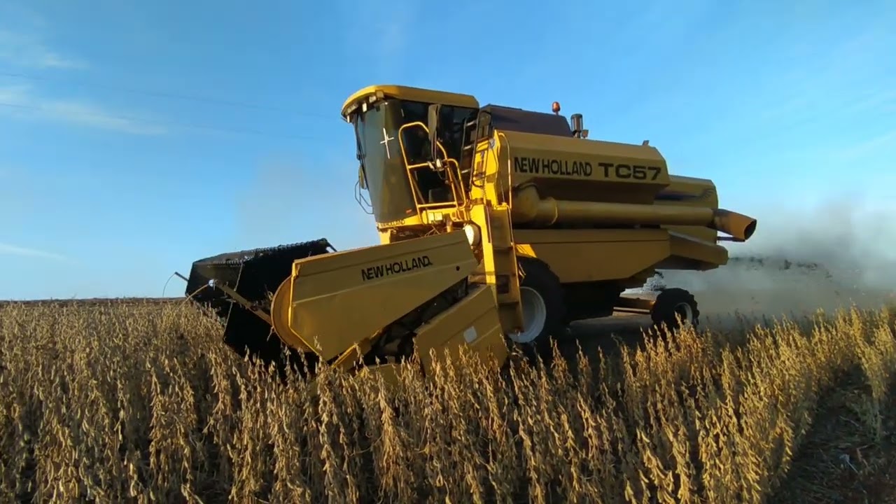 ☑️ Último soja Colhido - Neo 610!!!