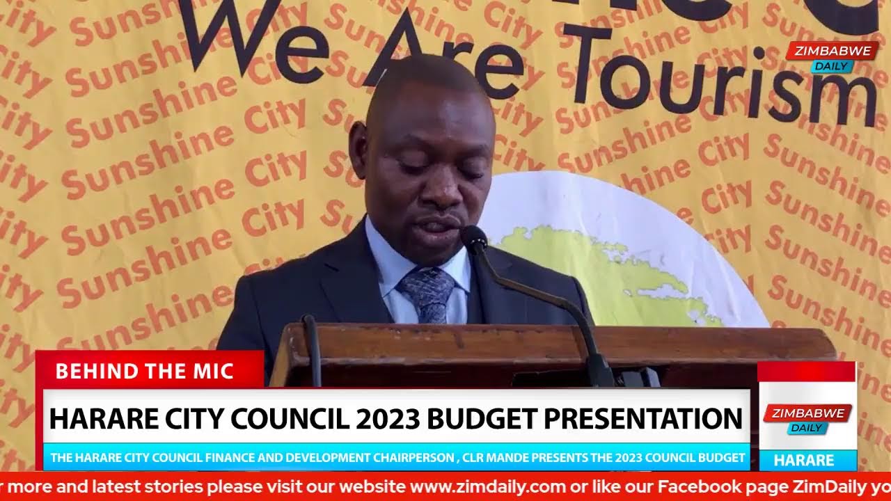 HARARE BUDGET | Back to Basics: Towards sustainable service delivery | 2023 BUDGET SPEECH