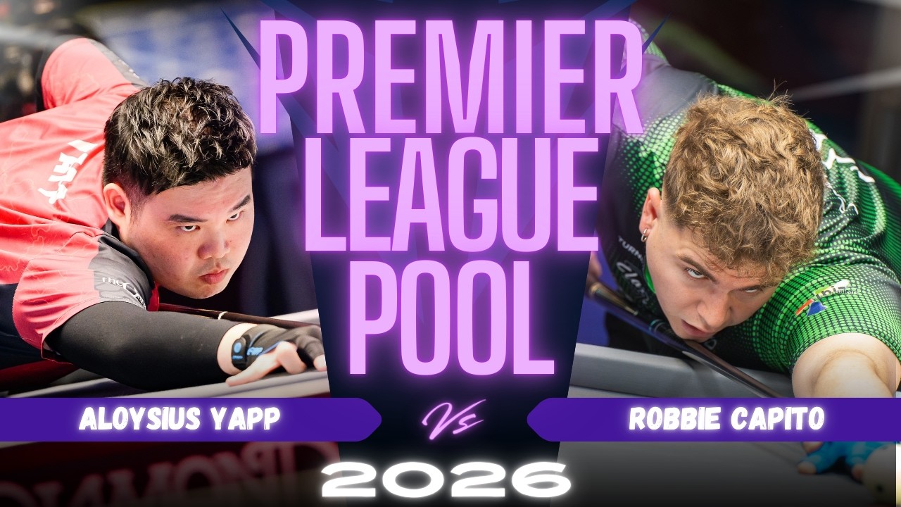 DAY 2 | ALOYSIUS YAPP vs JONAS SOUTO | PREMIER LEAGUE POOL 2026
