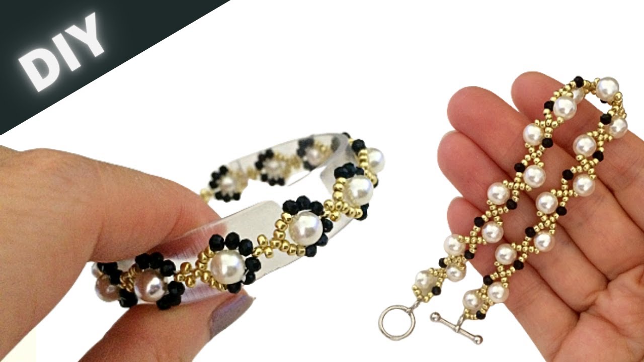 elegant jewelry making with beads. easy beading. beaded bracelets
