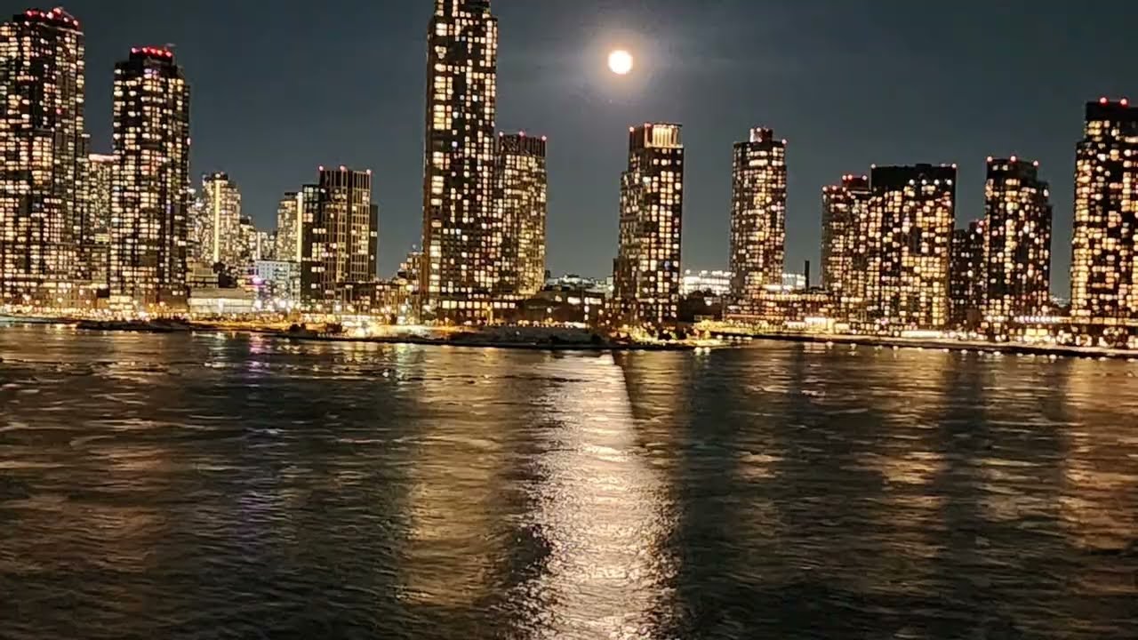 Frozen East River Winter 2026 