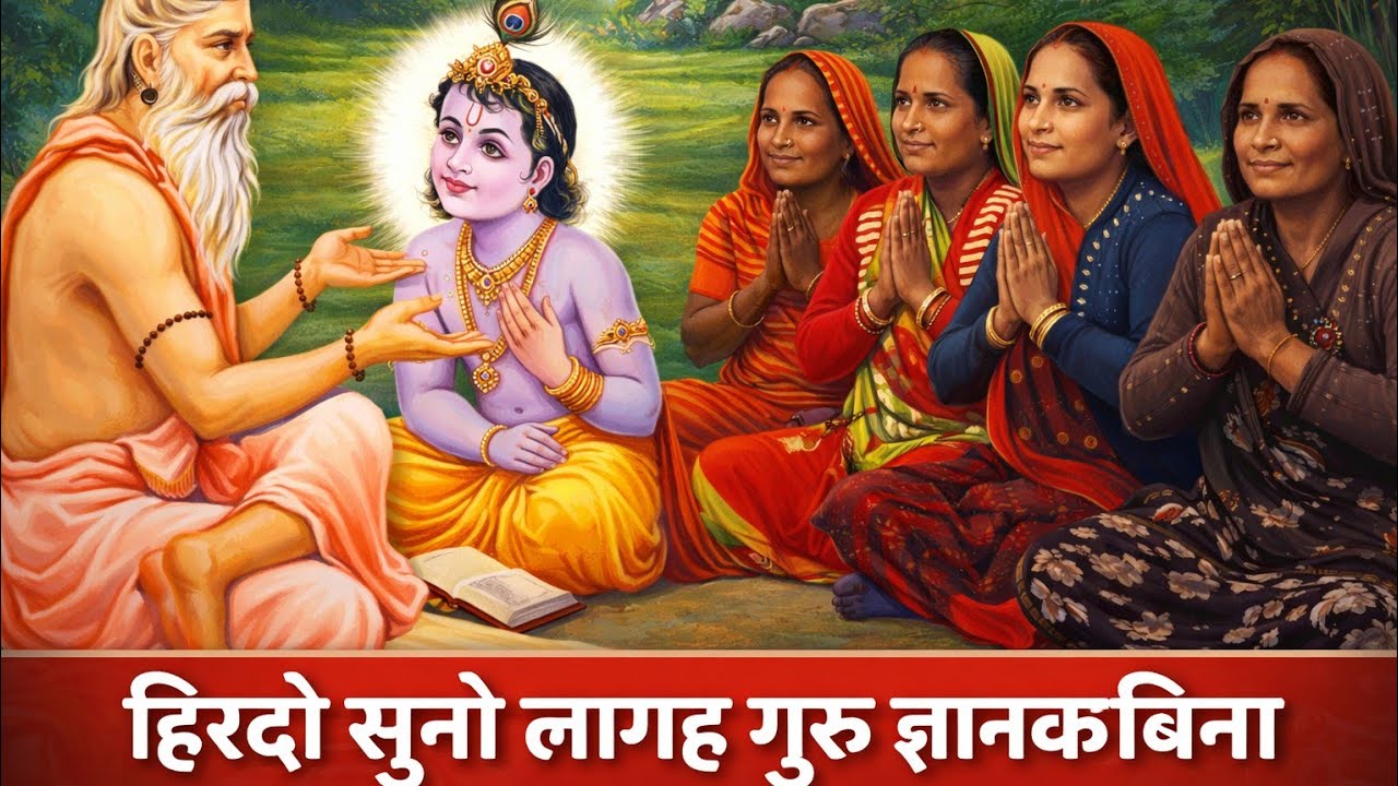 निमाड़ी भजन!! हिरदो सुनो🌍 लागह 🙏गुरु ज्ञान✍️ का सिवा🙇‍♀️!! निमाड़ी भजन!! 