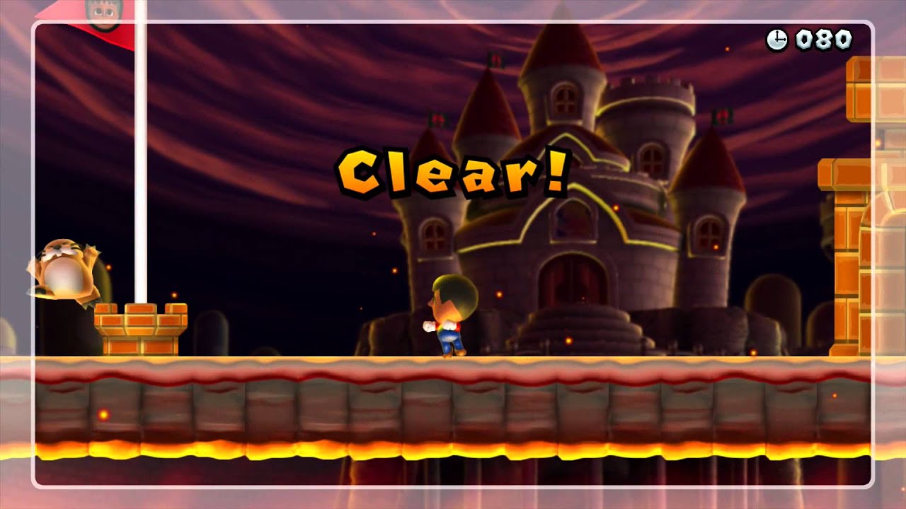 New Super Mario Bros U - Special Challenges - All Gold Medals Earned